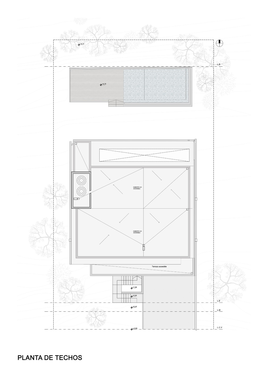 BIM建筑|竞技场中的房子 / Pablo Senmartin
