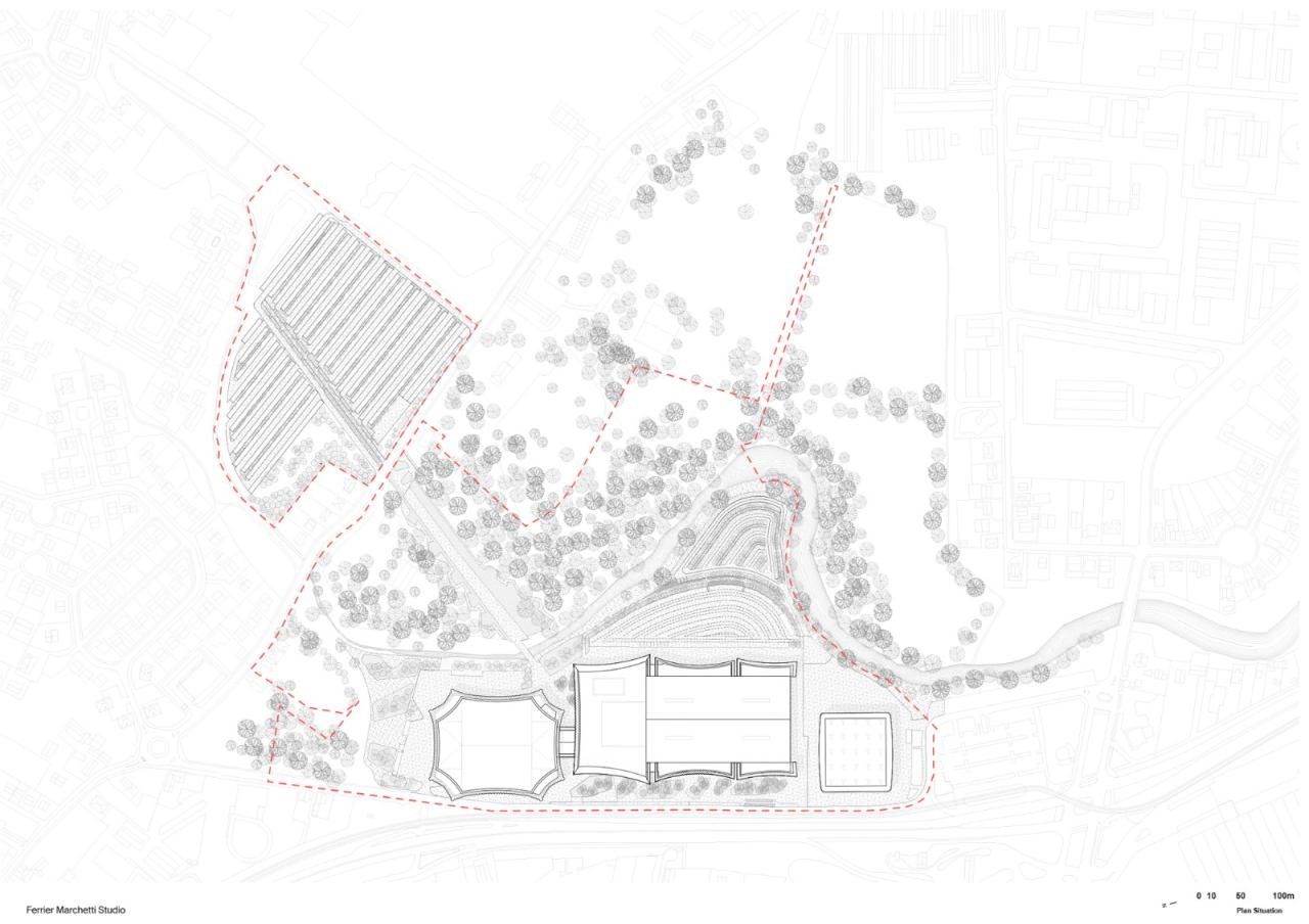 BIM建筑|透明‘外衣’，CO’Met 体育中心 / CMA+FMS+ Populus