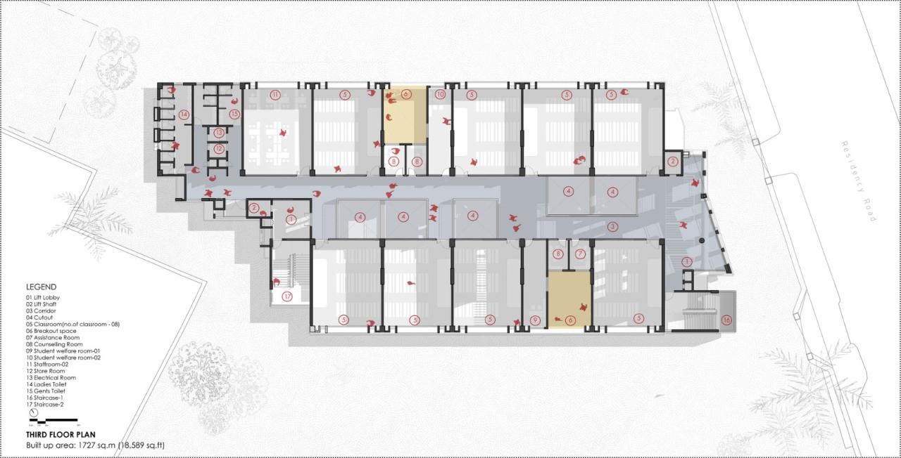 BIM建筑|班加罗尔圣约瑟夫法学院 / BetweenSpaces