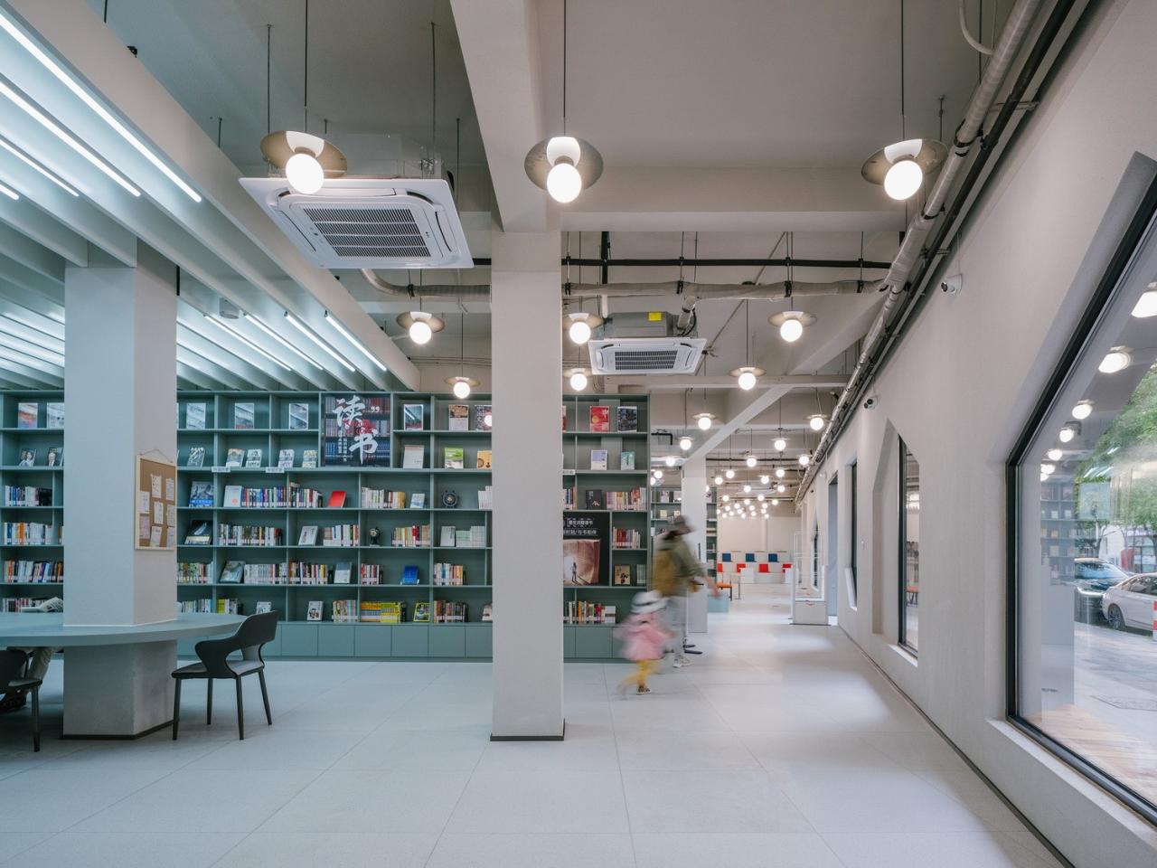 BIM建筑|上海幸乐路城市书屋：书香为邻，家门口的“心灵驿站” / 三益中国