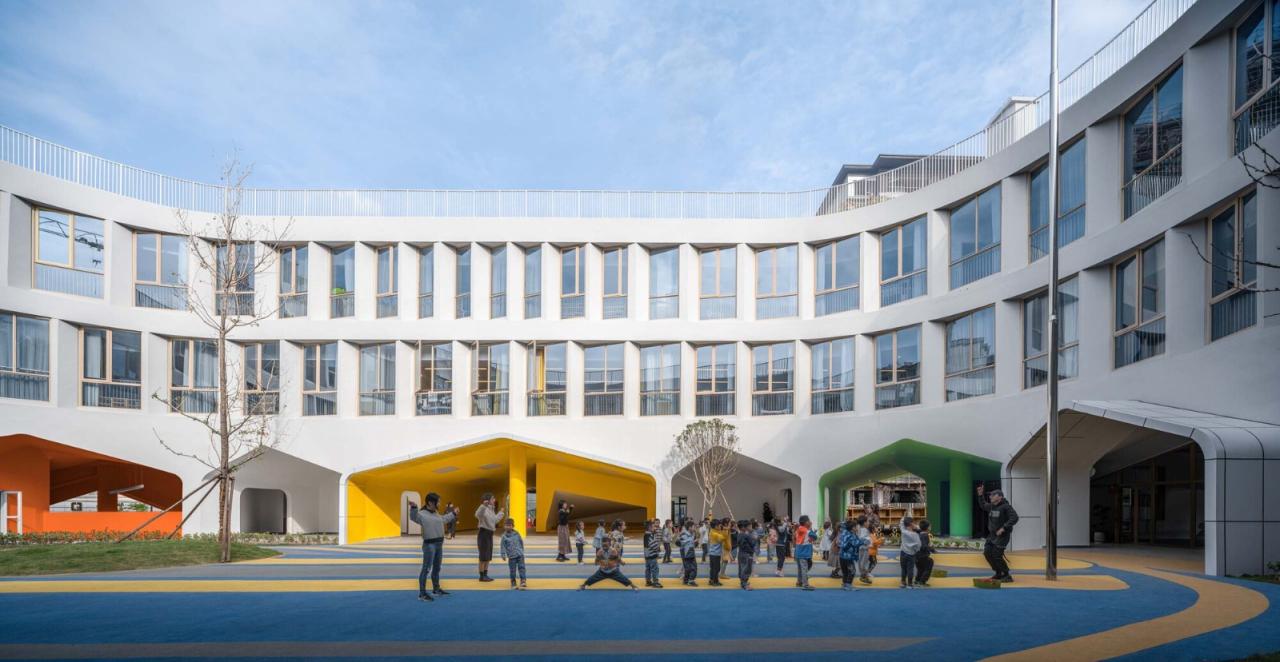 BIM建筑|衢州市柯城区教工幼儿园 / 零壹城市