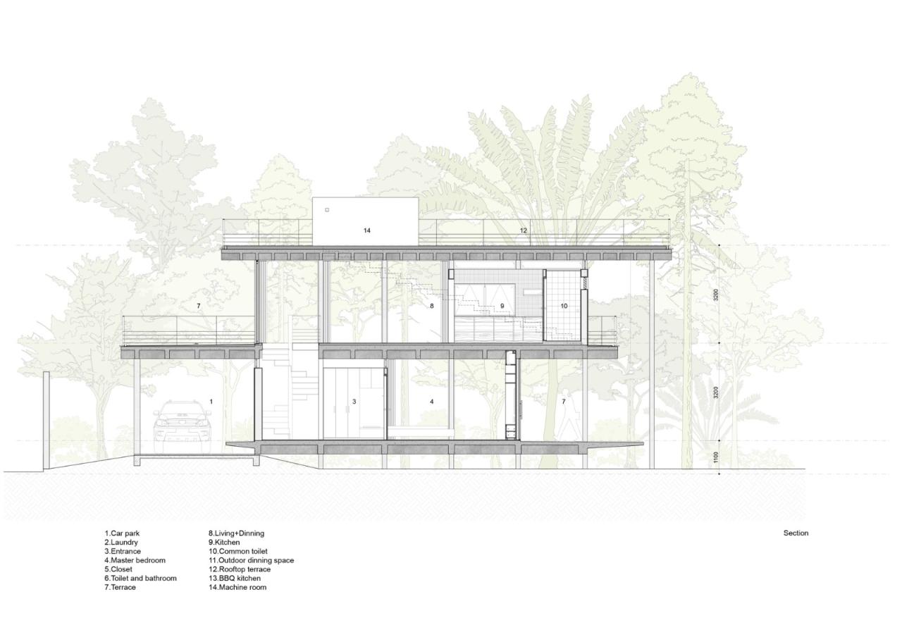 BIM建筑|漂浮住宅 / Sanuki Daisuke architects