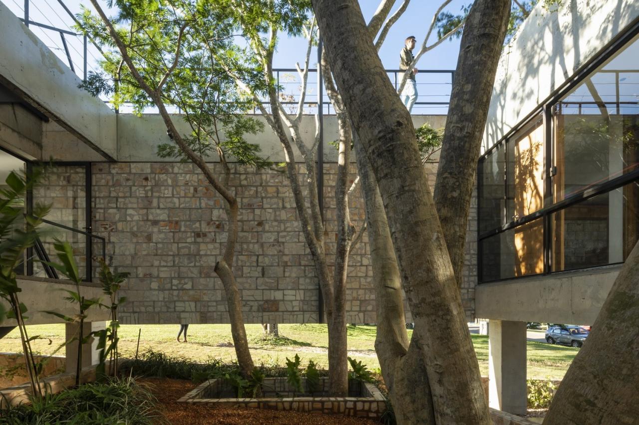 BIM建筑|流通空间，Yvyraju 之家 / OMCM arquitectos