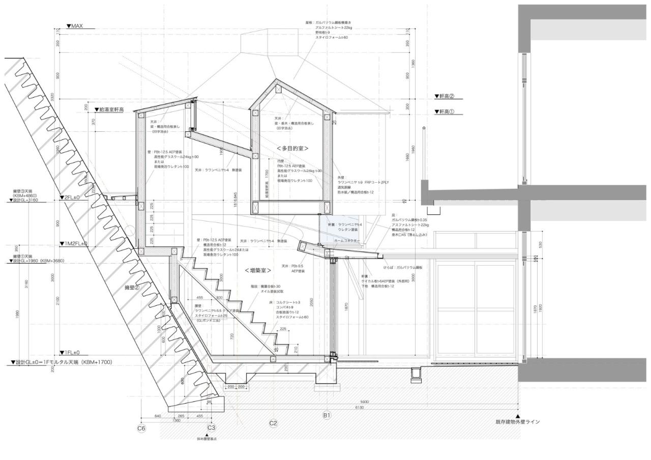 BIM建筑|消解死胡同，山里保育园改扩建 / 吉村真基建筑计画事务所 | MYAO