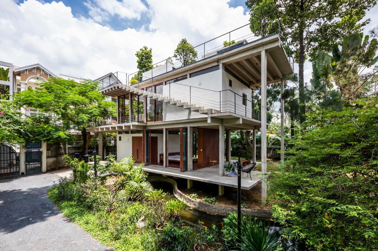 BIM建筑|漂浮住宅 / Sanuki Daisuke architects