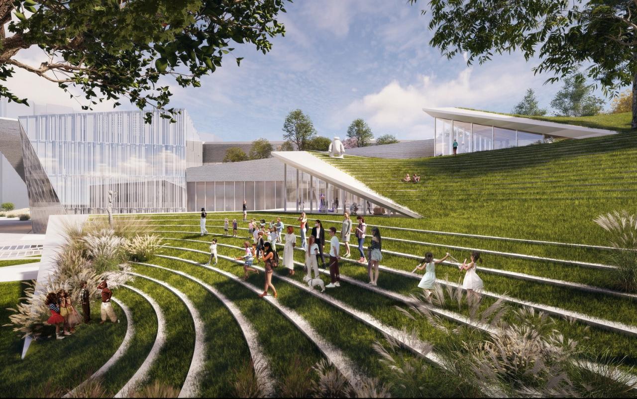 BIM建筑|深圳重点城市文化空间：龙华两心一馆 / AG汇创