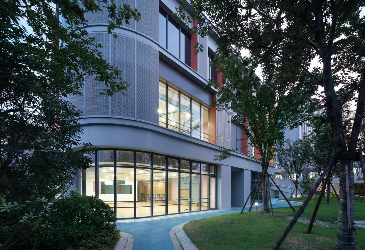 BIM建筑|串联的无界活动空间：杭州市滨江区东方郡幼儿园江晖分园 / 浙江大学建筑设计研究院有限公司