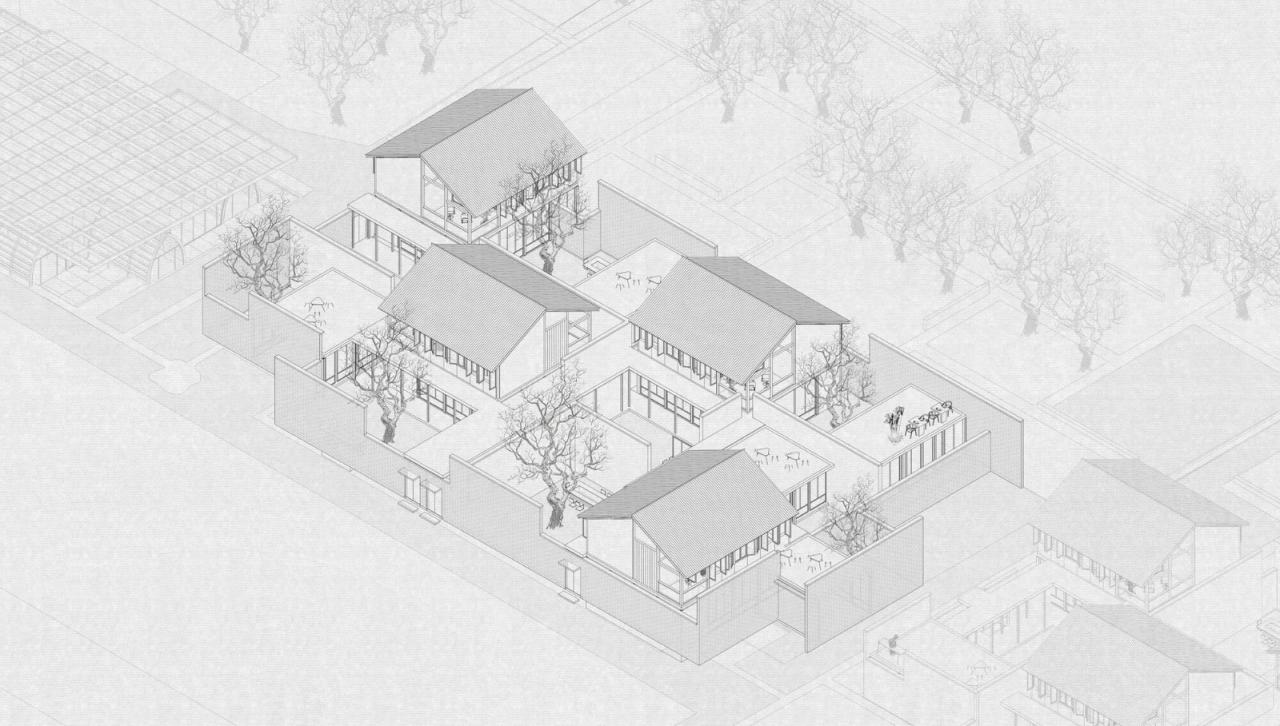 BIM建筑|九间廊桥 / 山水秀建筑事务所