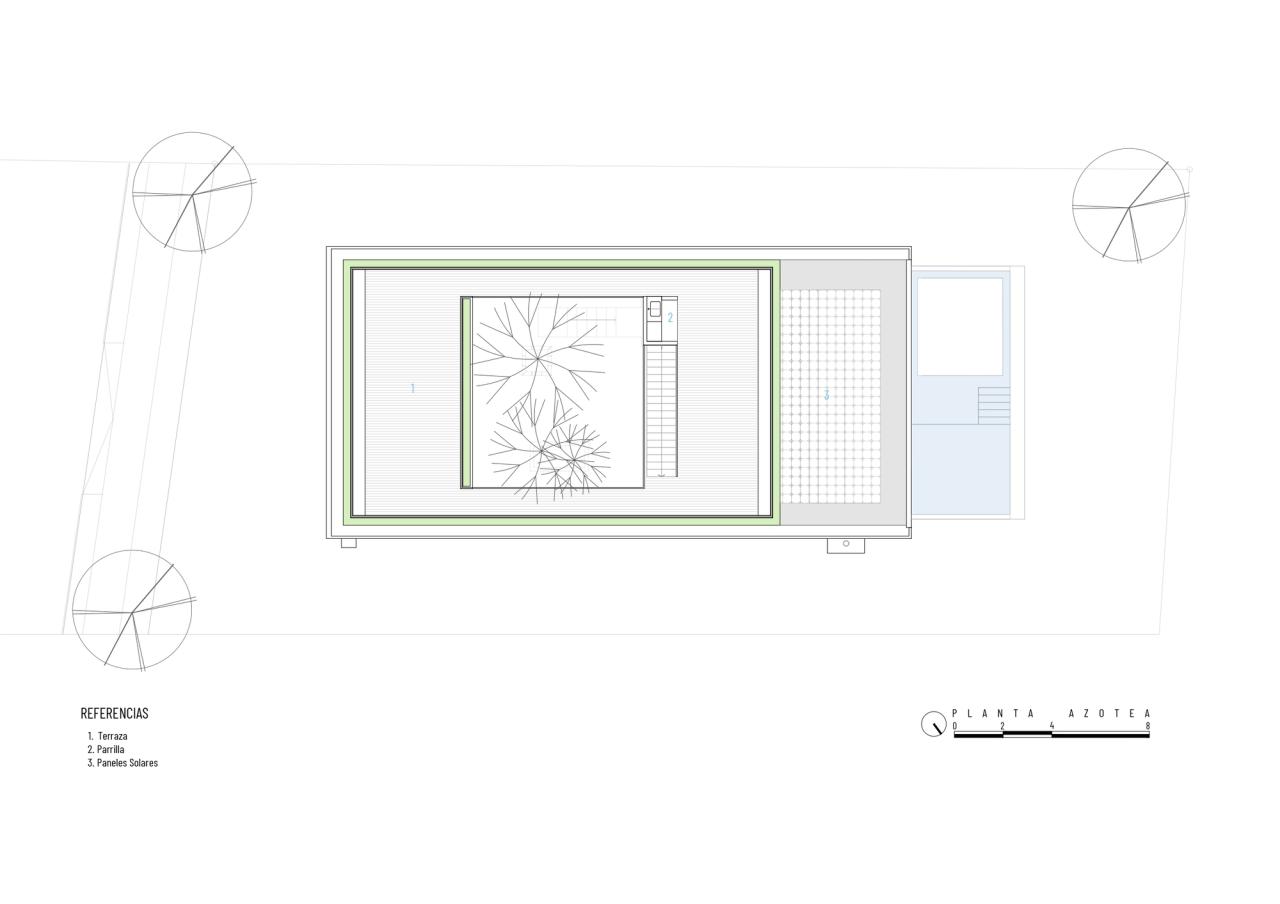 BIM建筑|流通空间，Yvyraju 之家 / OMCM arquitectos