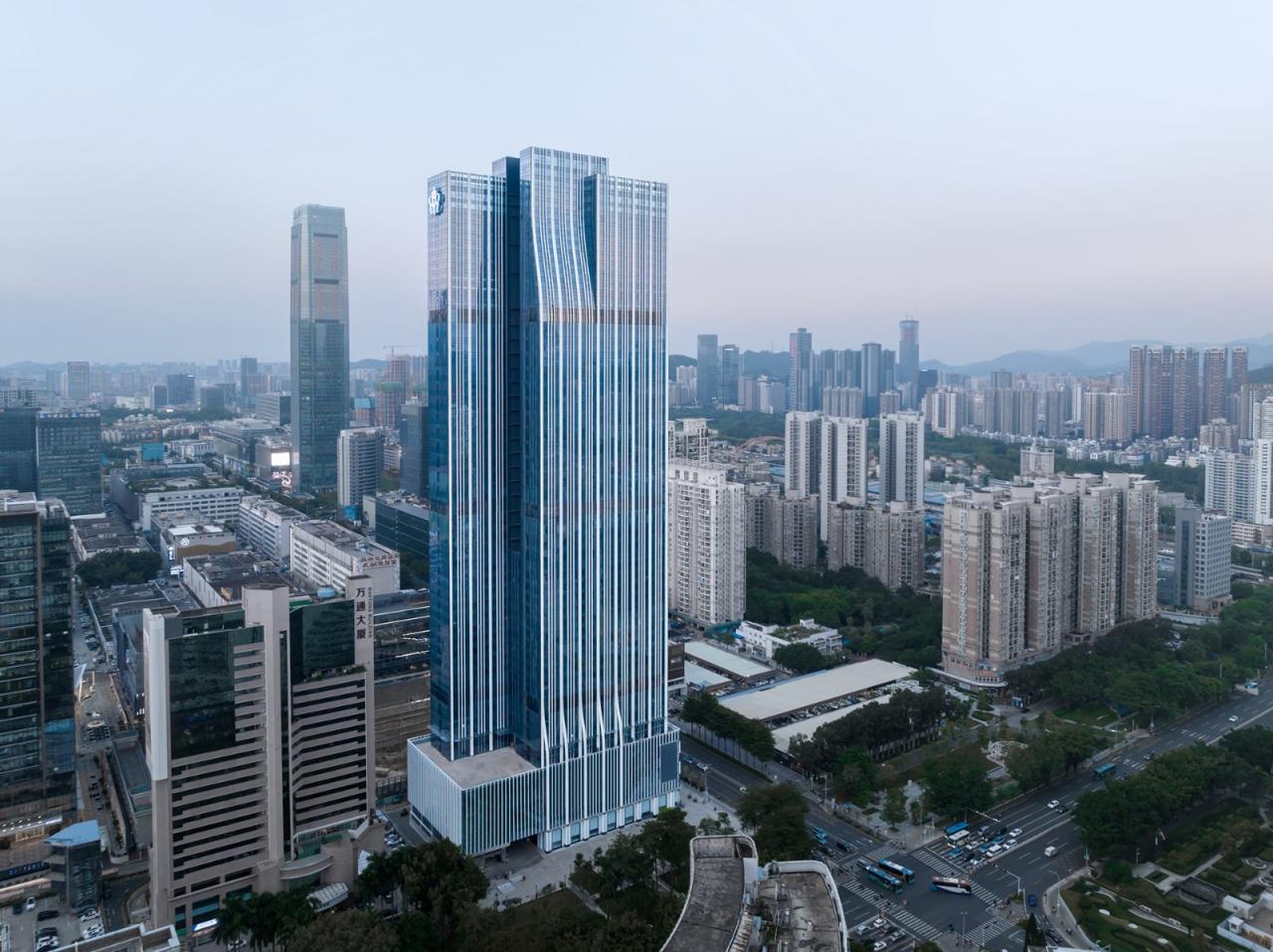 BIM建筑|云上舞者：深圳·帝豪金融大厦 / PTD柏涛设计