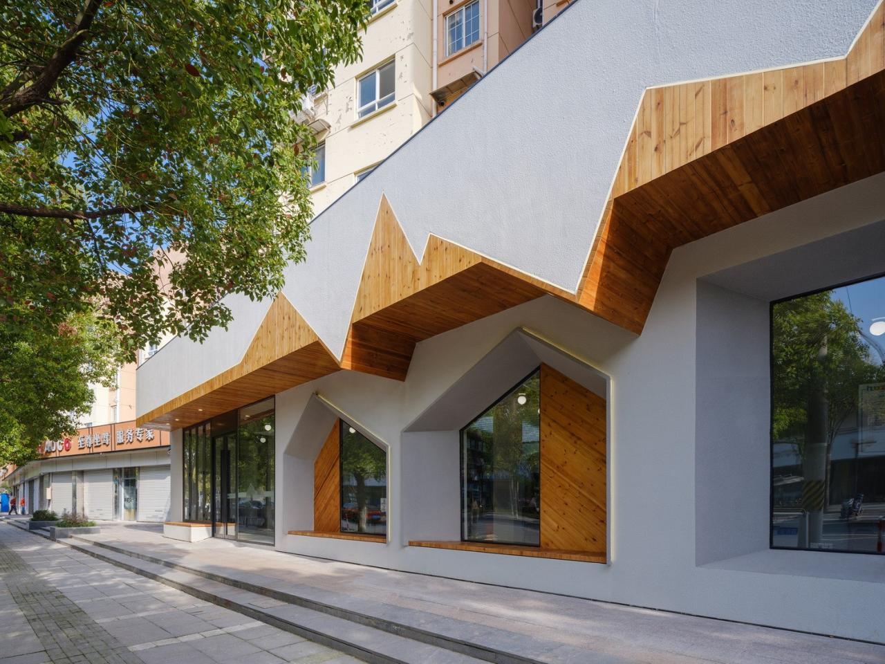 BIM建筑|上海幸乐路城市书屋：书香为邻，家门口的“心灵驿站” / 三益中国