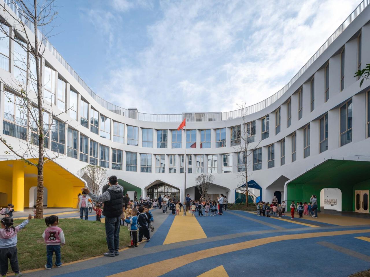 BIM建筑|衢州市柯城区教工幼儿园 / 零壹城市