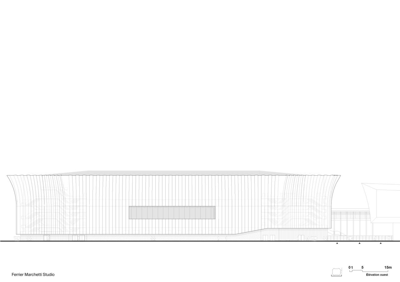 BIM建筑|透明‘外衣’，CO’Met 体育中心 / CMA+FMS+ Populus