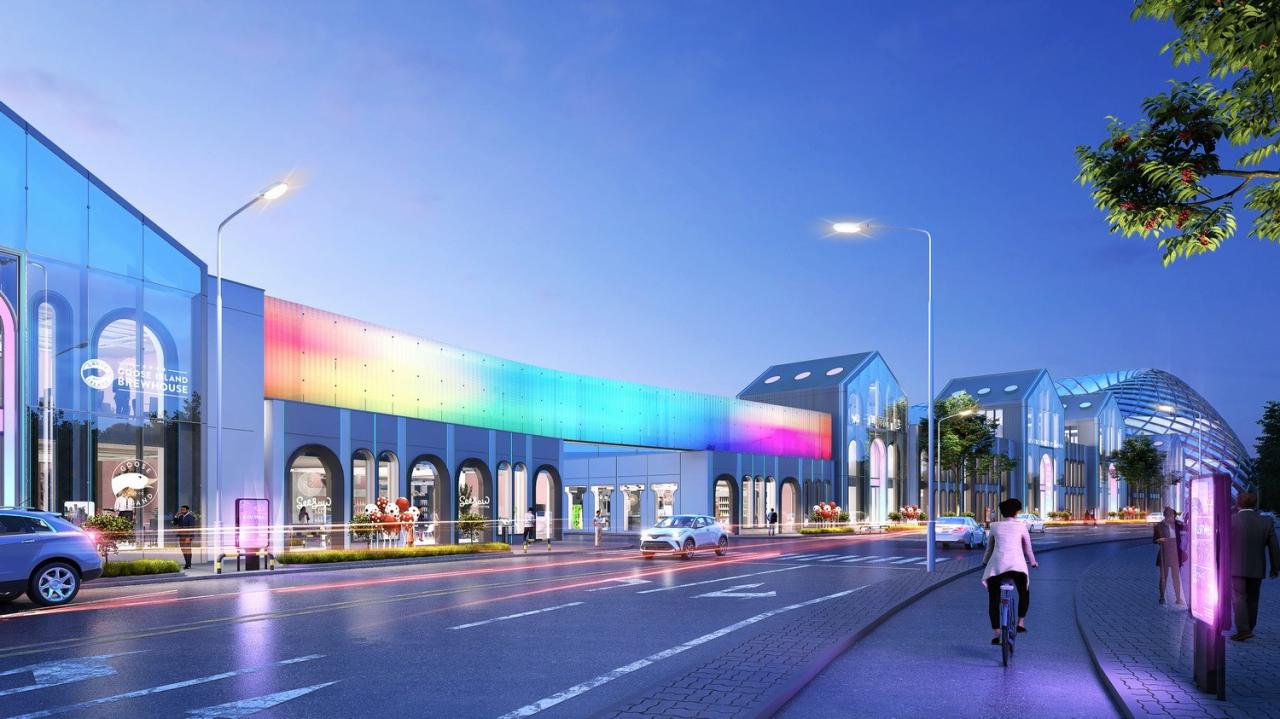 BIM建筑|DT公园西街数字孪生商街更新方案探索 / UUA建筑师事务所