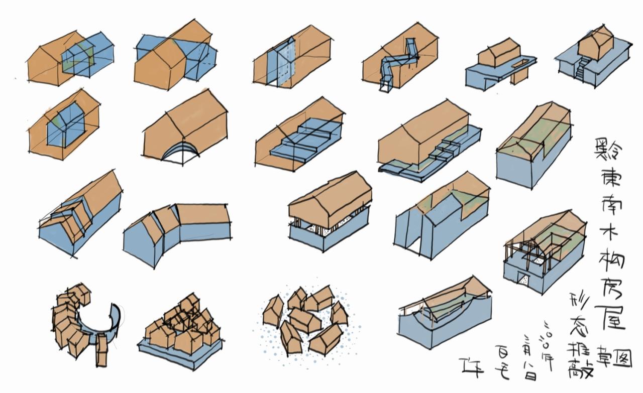 BIM建筑|归柳杨宅 / 無名营造社建筑事务所