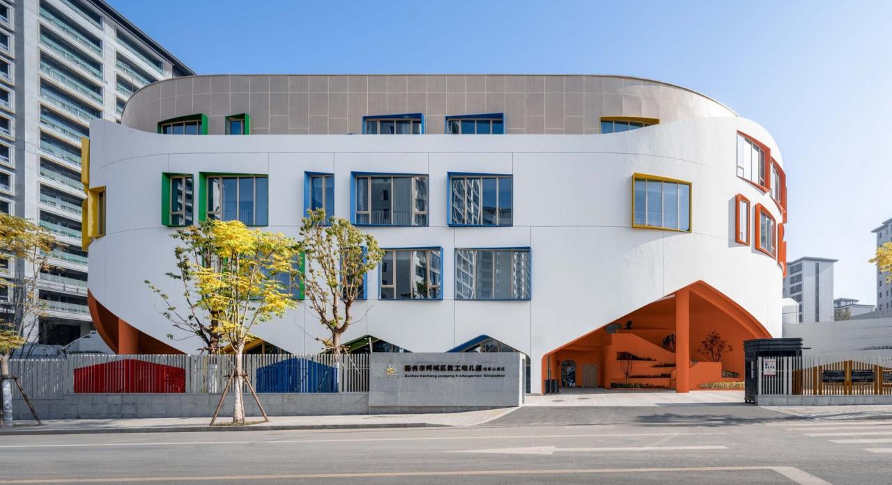 BIM建筑|衢州市柯城区教工幼儿园 / 零壹城市