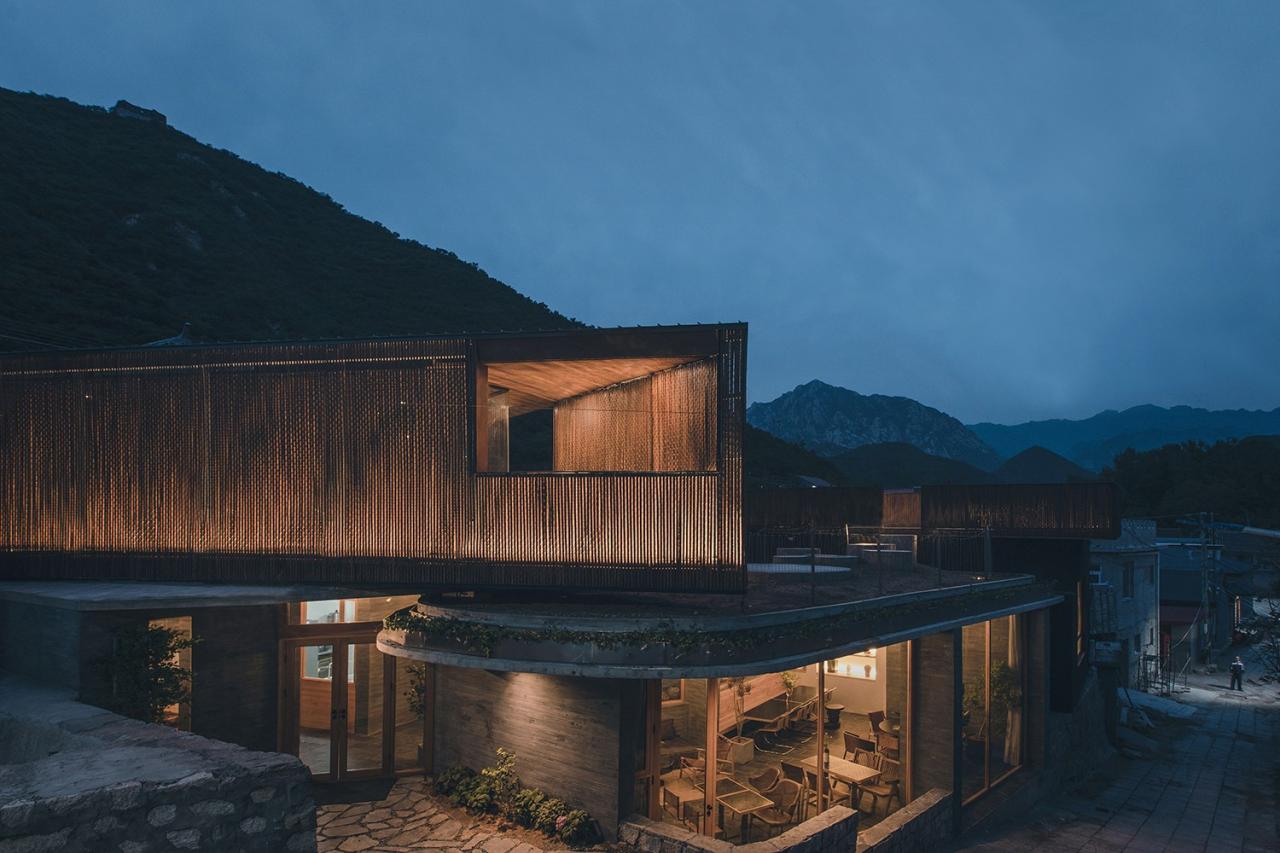 BIM建筑|小喜民宿：混乱是阶梯 / 大料建筑
