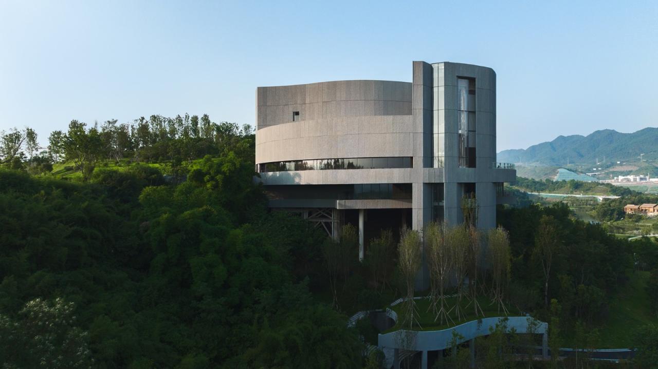 BIM建筑|重庆两江协同创新区规划展示中心 / 汤桦建筑设计