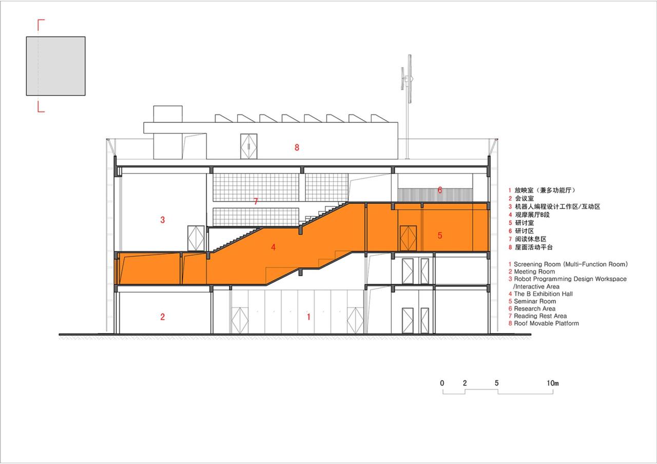 BIM建筑|河源市中小学科普教育馆 / 华南理工大学建筑设计研究院 陶郅工作室