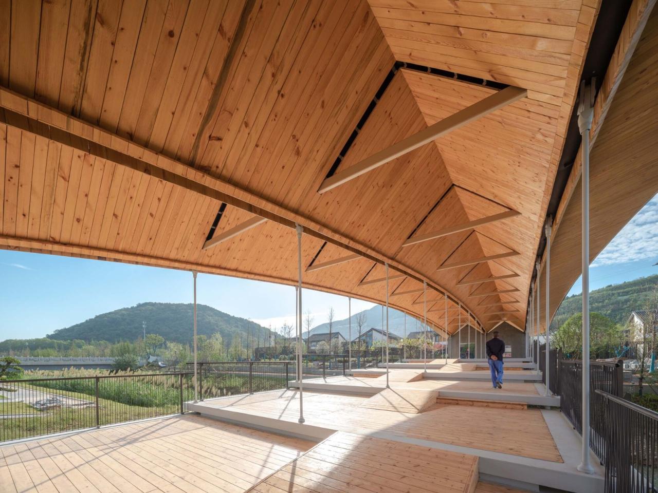 BIM建筑|九间廊桥 / 山水秀建筑事务所