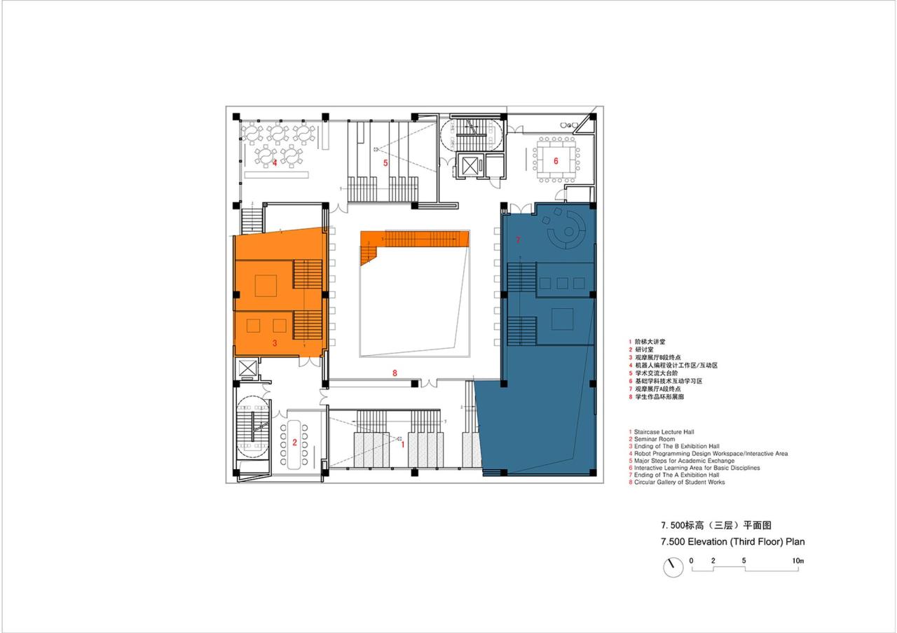 BIM建筑|河源市中小学科普教育馆 / 华南理工大学建筑设计研究院 陶郅工作室