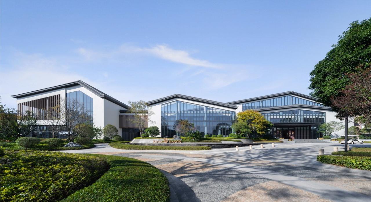 BIM建筑|REMAC TY 酒店：山水庄园酒店 / 睿住天元