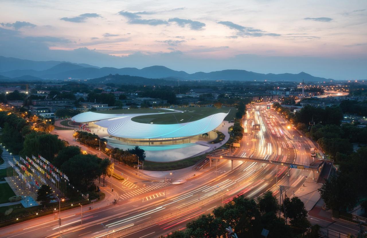 BIM建筑|北京中关村论坛永久会址 / MAD 马岩松新作