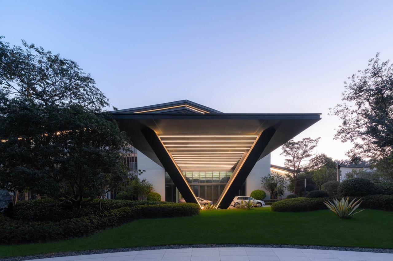 BIM建筑|REMAC TY 酒店：山水庄园酒店 / 睿住天元