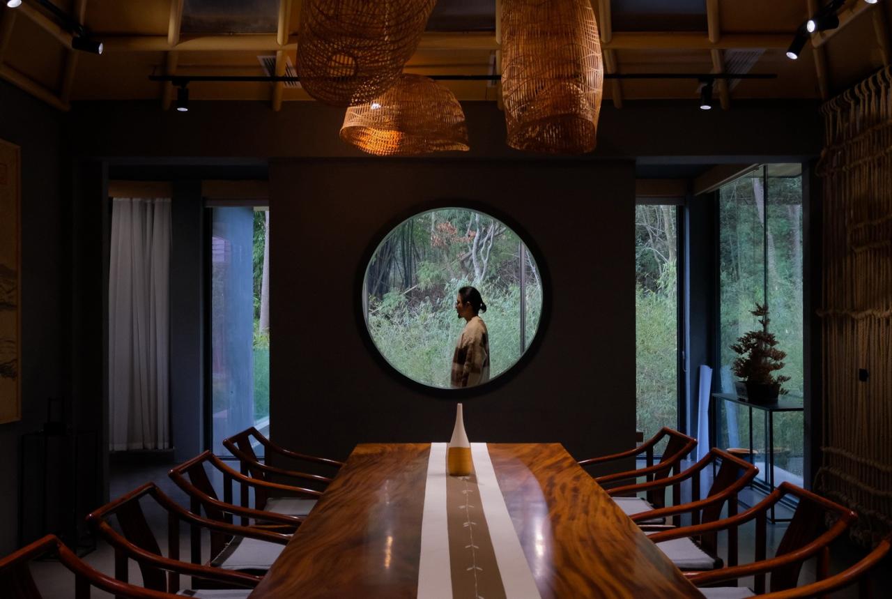 BIM建筑|竹文化的意象解读：崇州·竹艺村游客中心 / 小隐建筑