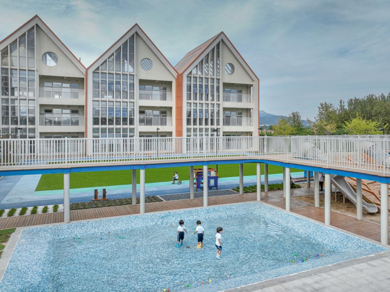 BIM建筑|山外富士无限幼儿园 / 迪卡建筑设计中心