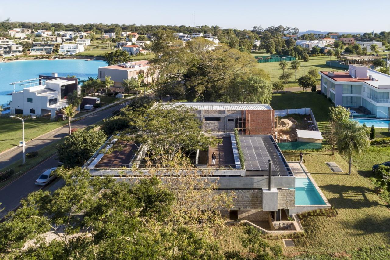 BIM建筑|流通空间，Yvyraju 之家 / OMCM arquitectos