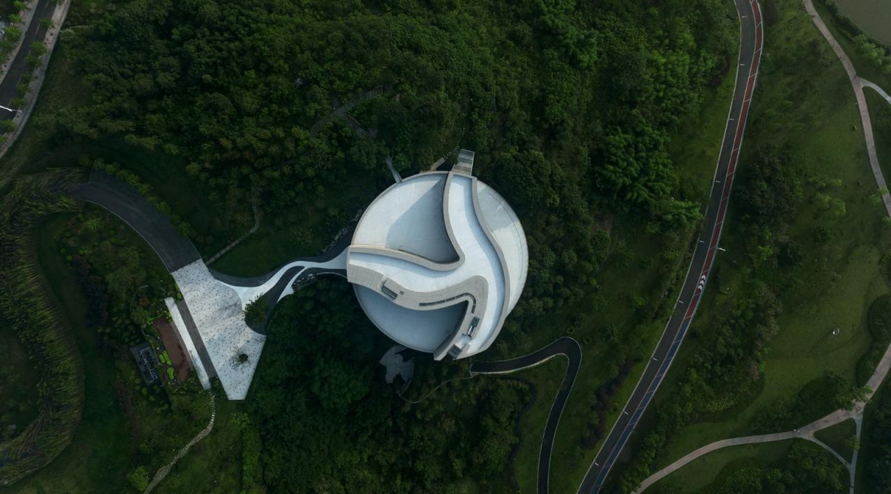 BIM建筑|重庆两江协同创新区规划展示中心 / 汤桦建筑设计