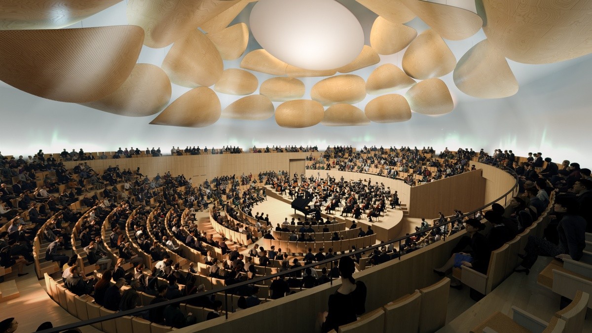 BIM建筑|以建造来修复被破坏的场地：宜昌大剧院中标深化方案 / OPEN