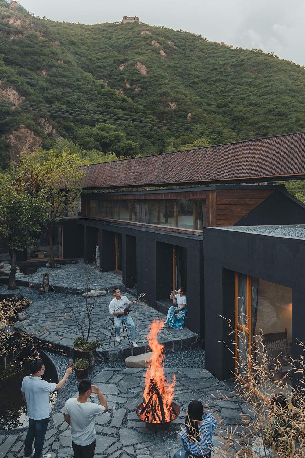 BIM建筑|小喜民宿：混乱是阶梯 / 大料建筑