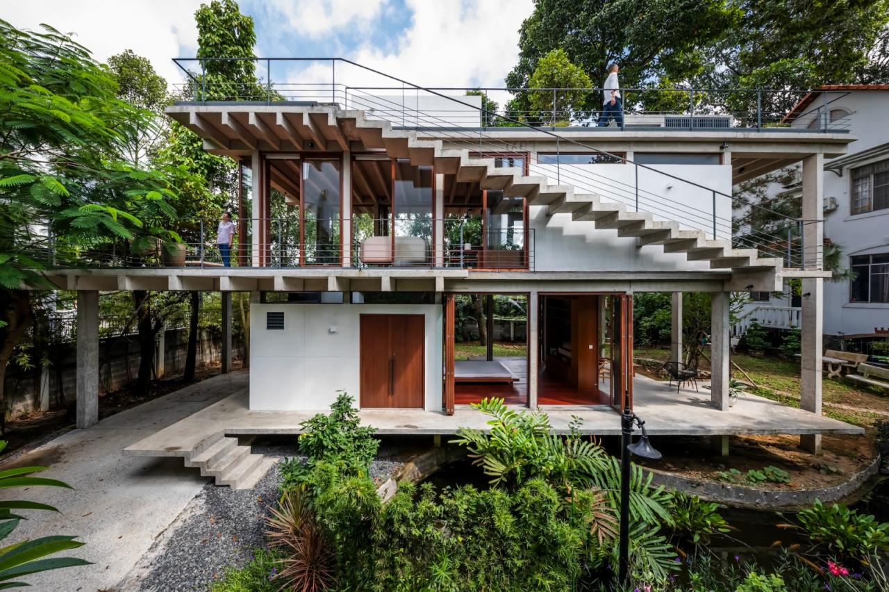 BIM建筑|漂浮住宅 / Sanuki Daisuke architects