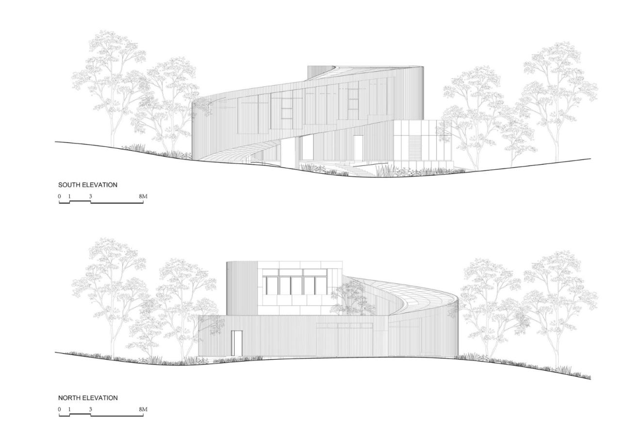 BIM建筑|大沙河生态长廊环形树屋 / 一树建筑工作室