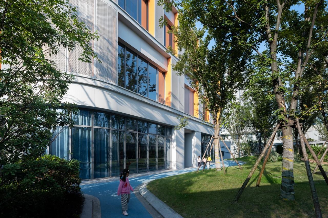 BIM建筑|串联的无界活动空间：杭州市滨江区东方郡幼儿园江晖分园 / 浙江大学建筑设计研究院有限公司