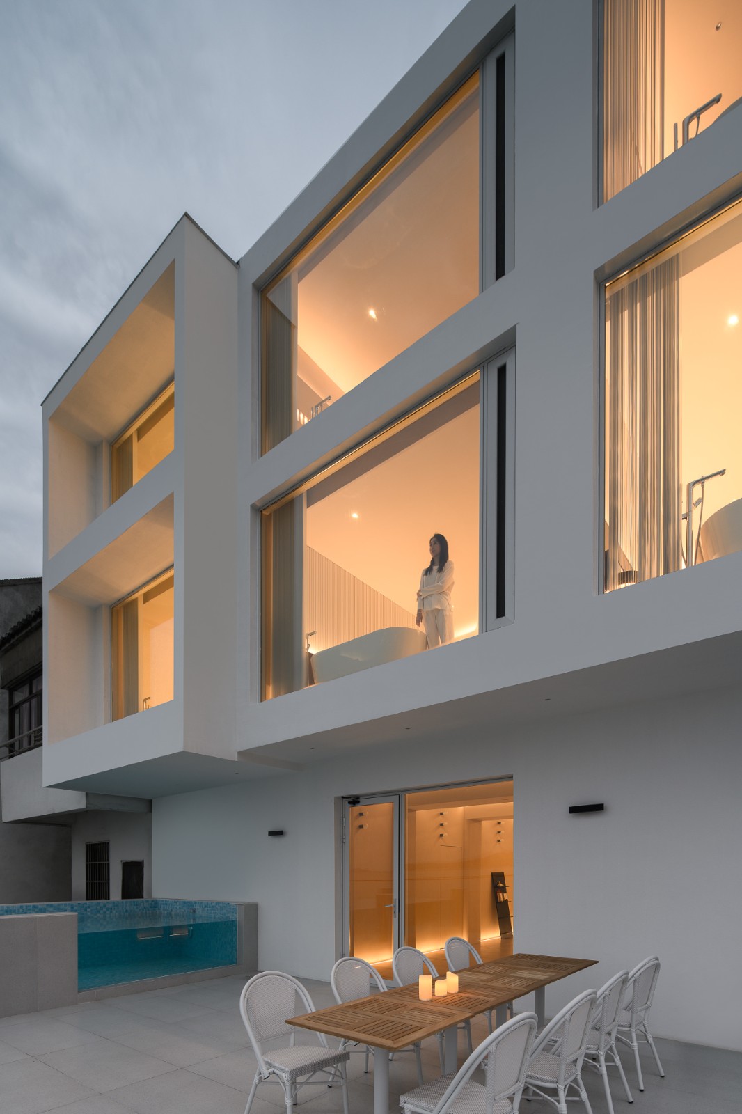 BIM建筑|千山境民宿：渔船回港，千山境 / 巢羽设计事务所