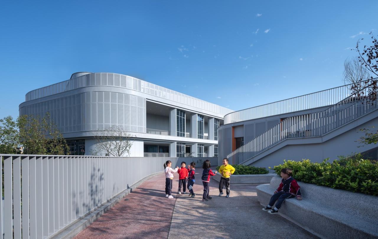 BIM建筑|串联的无界活动空间：杭州市滨江区东方郡幼儿园江晖分园 / 浙江大学建筑设计研究院有限公司