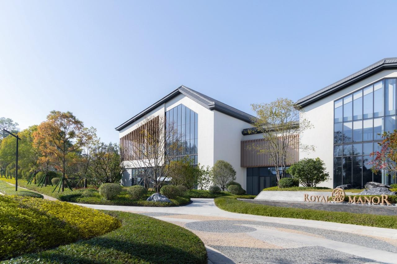 BIM建筑|REMAC TY 酒店：山水庄园酒店 / 睿住天元