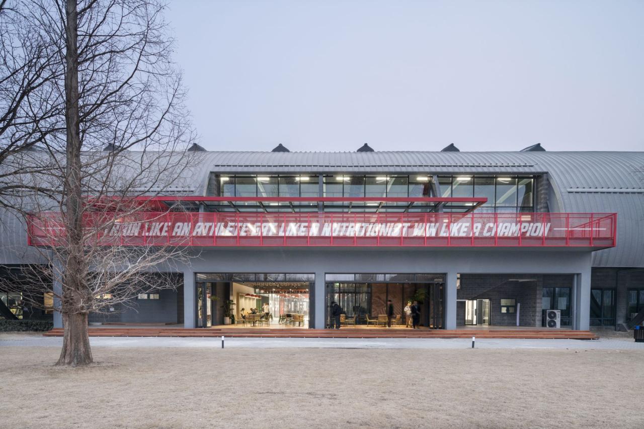 BIM建筑|用友运动中心 / DAGA大观建筑