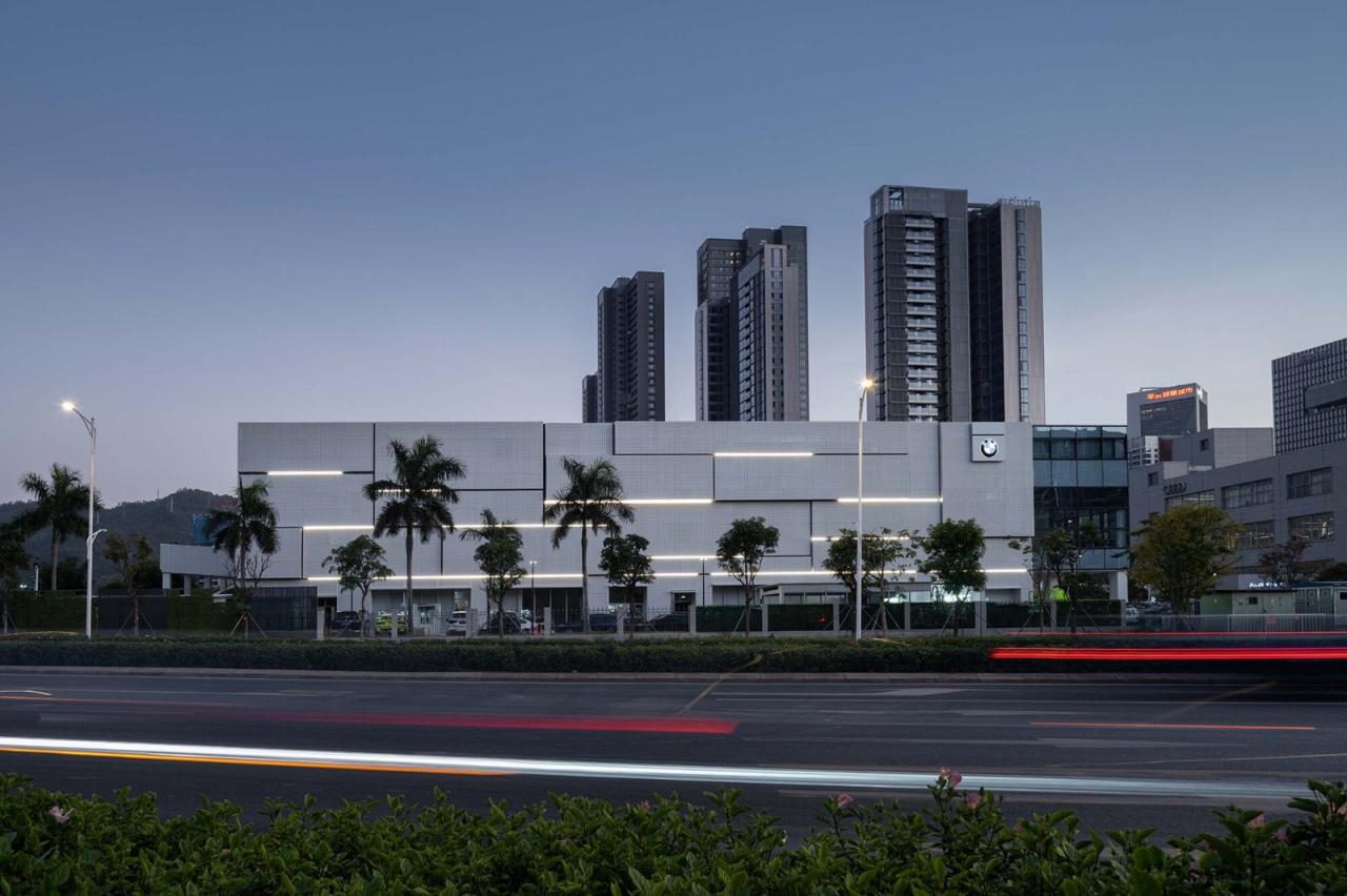 BIM建筑|BMW宝马前海客户体验中心 / 朱海博建筑设计事务所