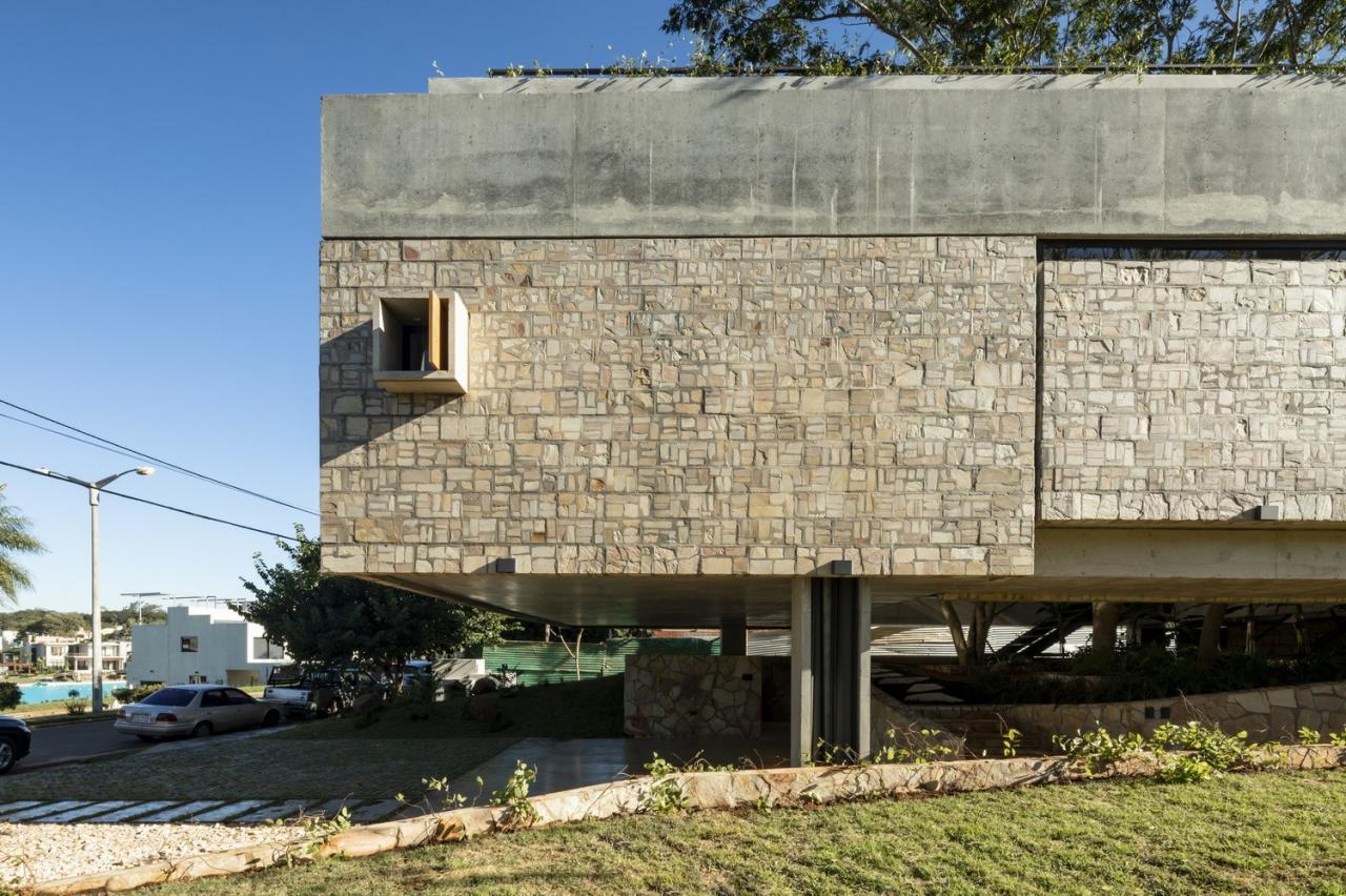 BIM建筑|流通空间，Yvyraju 之家 / OMCM arquitectos