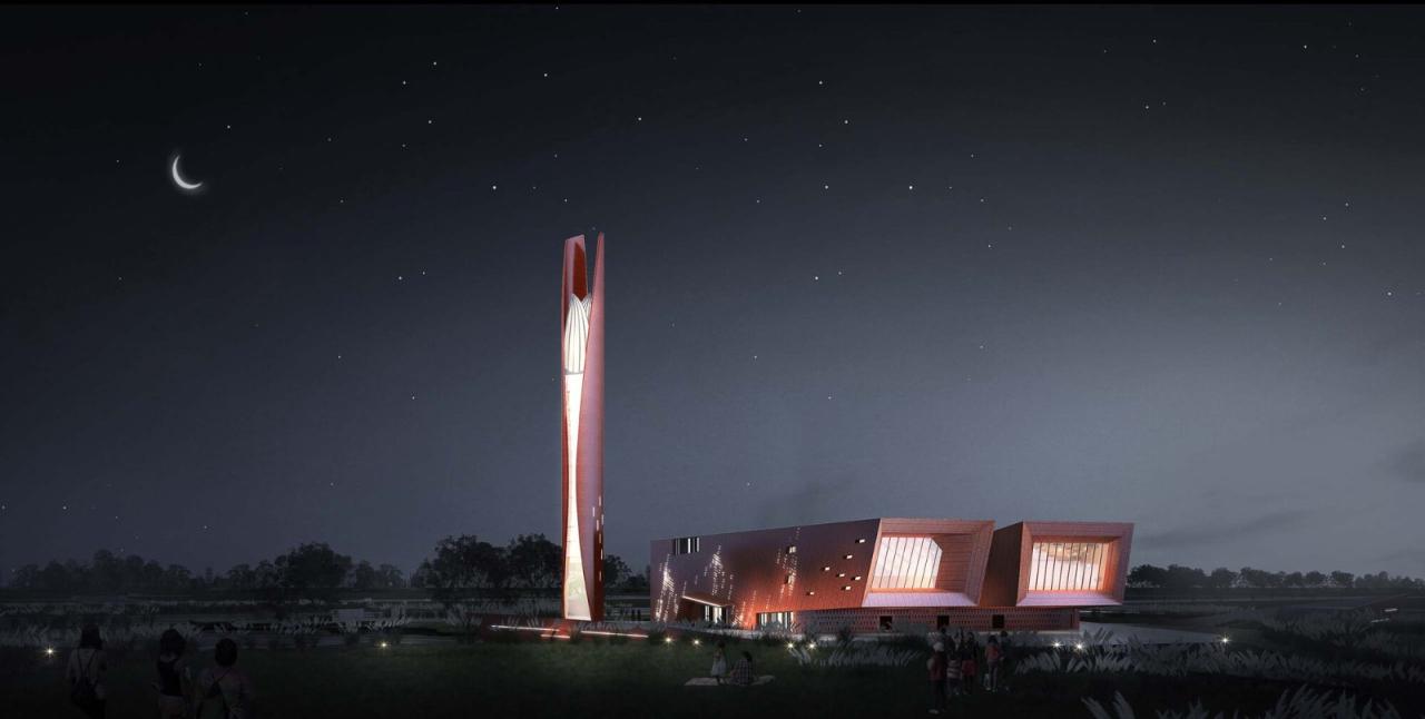 BIM建筑|渡江胜利公园 / 南大设计院周凌工作室