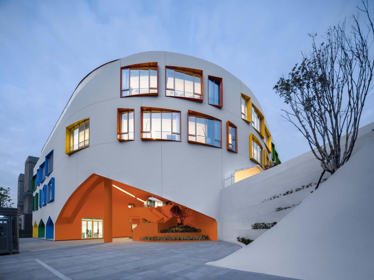 BIM建筑|衢州市柯城区教工幼儿园 / 零壹城市