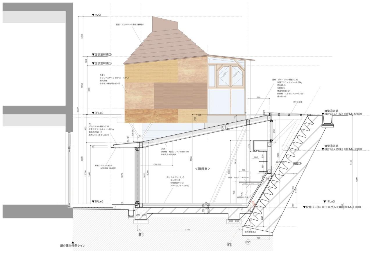BIM建筑|消解死胡同，山里保育园改扩建 / 吉村真基建筑计画事务所 | MYAO