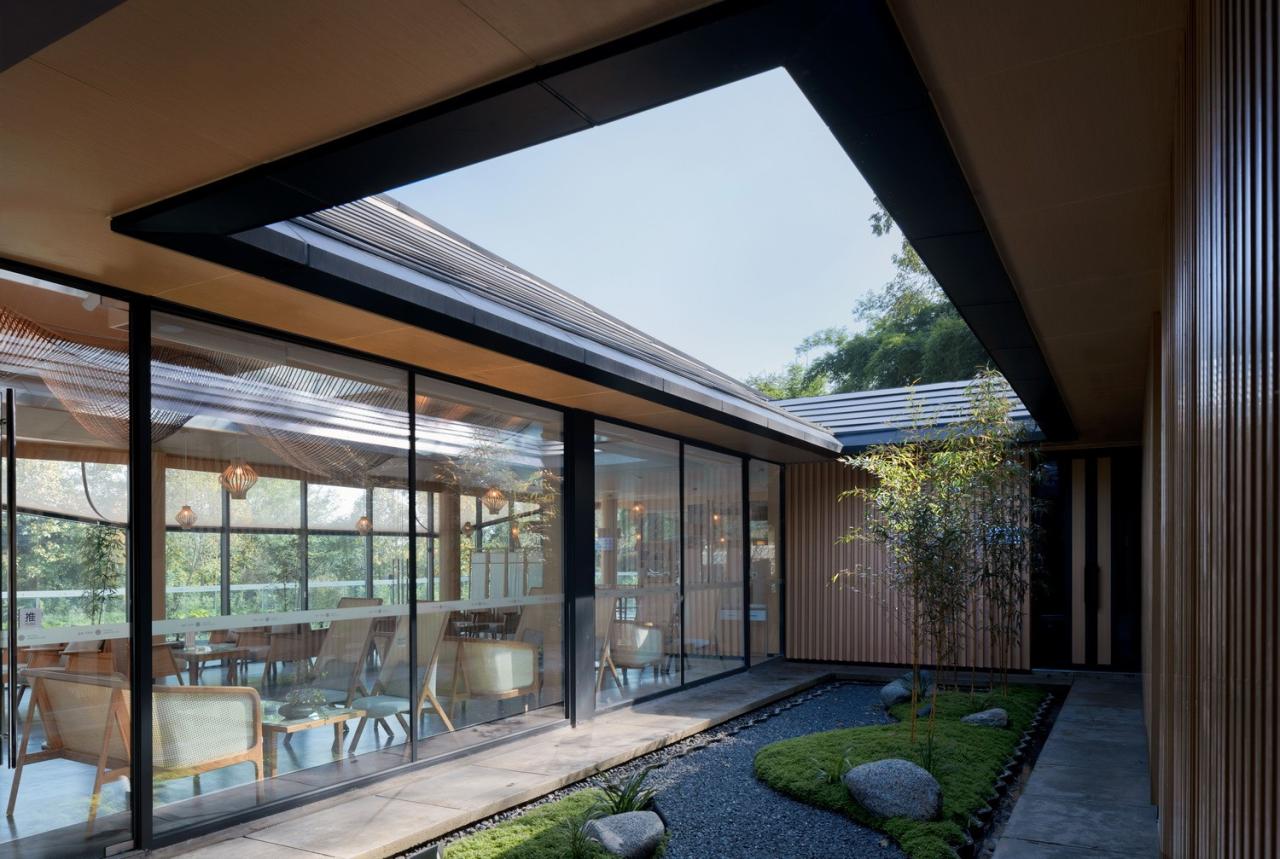 BIM建筑|竹文化的意象解读：崇州·竹艺村游客中心 / 小隐建筑