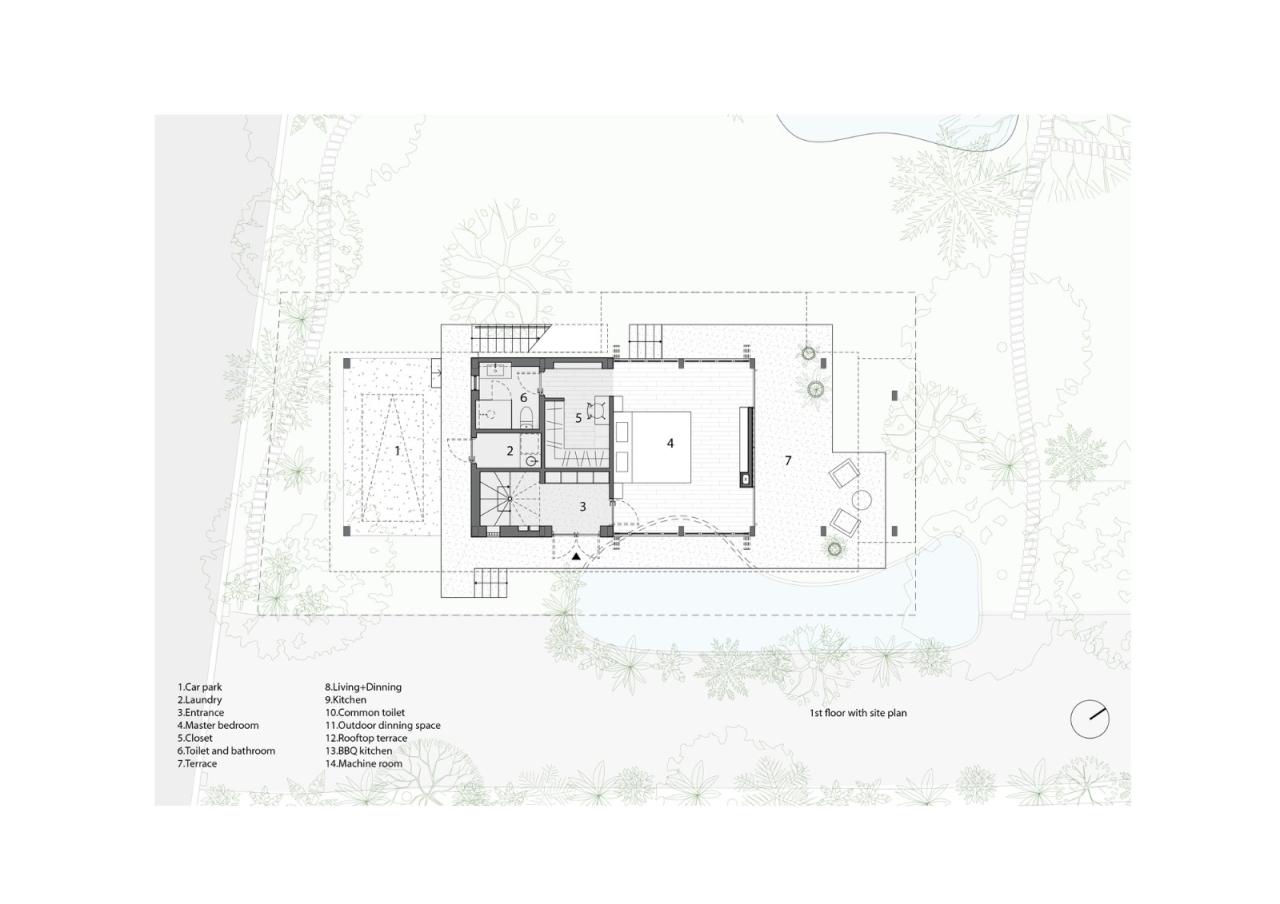 BIM建筑|漂浮住宅 / Sanuki Daisuke architects