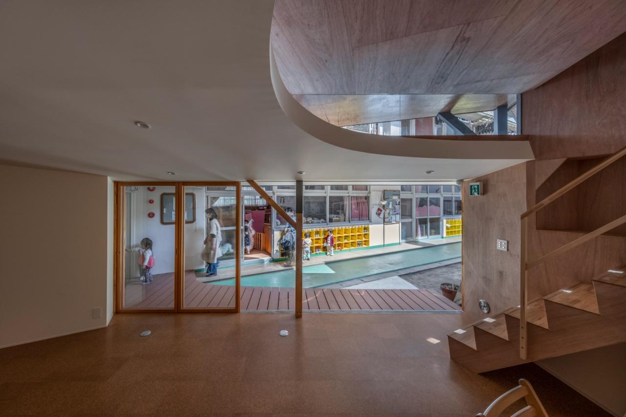 BIM建筑|消解死胡同，山里保育园改扩建 / 吉村真基建筑计画事务所 | MYAO