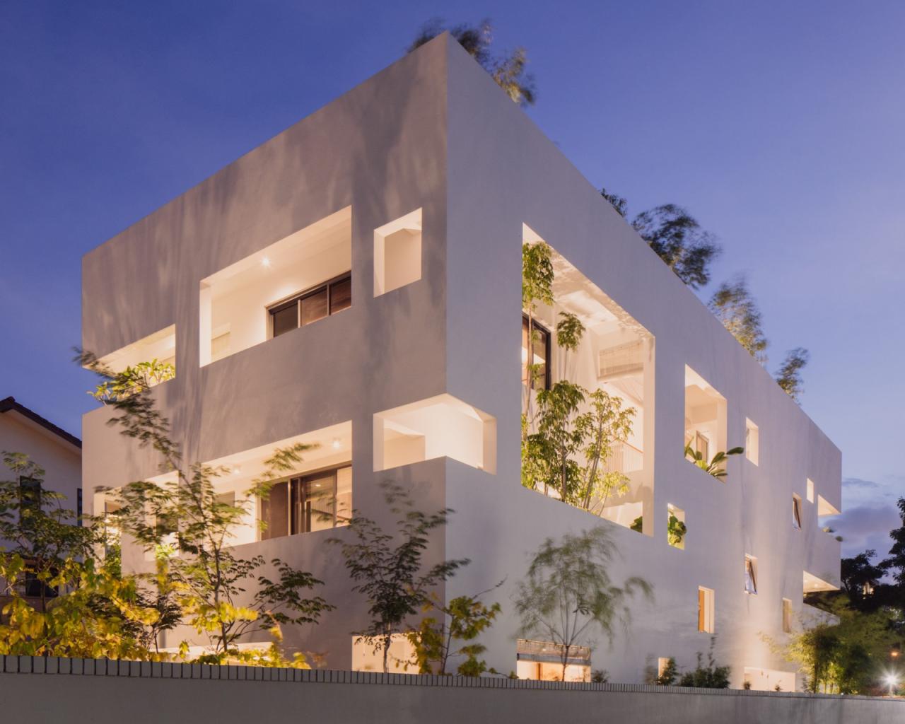 BIM建筑|围屋 / Asolidplan